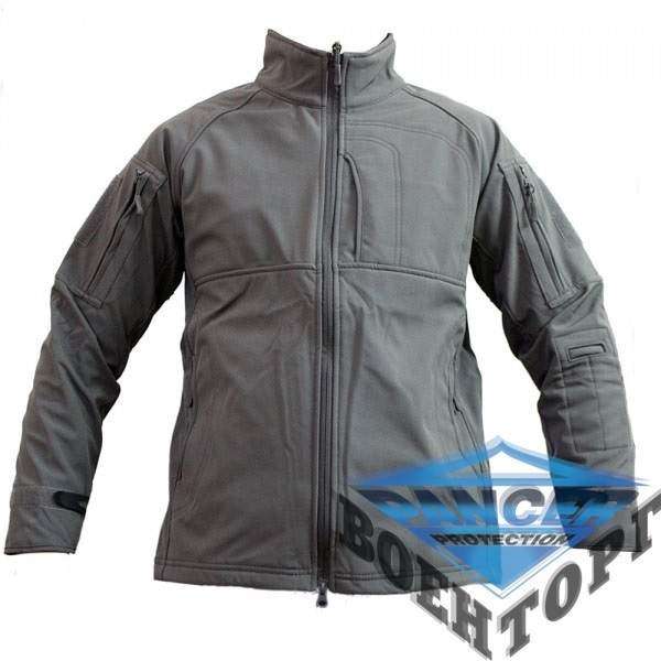 Куртка без капюшона Shark Skin Soft Shell Gray - 3377022