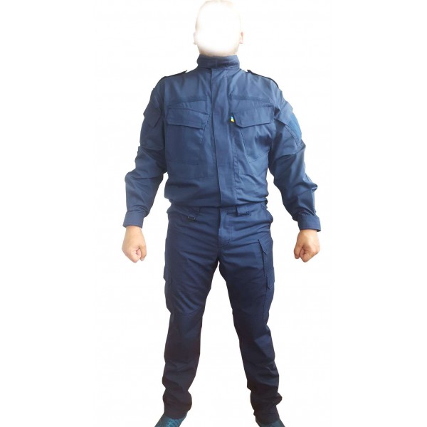 Форма для охранны синяя - 3387221