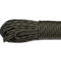 Паракорд Type III 550, Зелено-чорний 10м