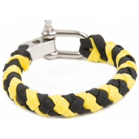 Браслет выживания, плетение Плетенка на D-образной застежке с регулируемым язычком S