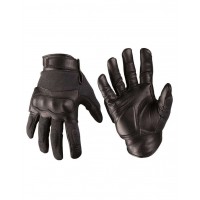 Тактические перчатки из кожи Aramid черные Mil-Tec Германия