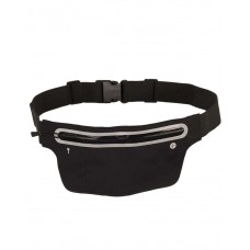 Сумка поясная лайкра Милтек черная