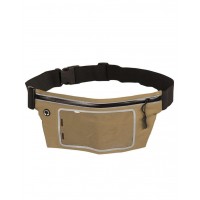 Сумка на пояс із прозорою кишенею Mil-Tec олива