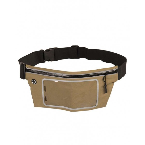 Сумка на пояс із прозорою кишенею Mil-Tec олива - 3392944