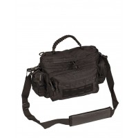 Тактична сумка з паракорду мала Мілтек чорна Тактична сумка з паракорду чорна