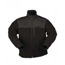 Тактична флісова кофта Hextac Mil-Tec чорна тактична флісова кофта