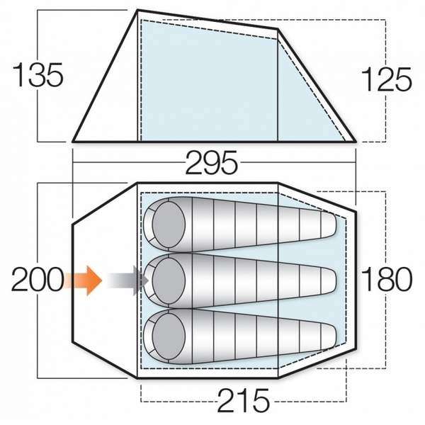 Палатка Vango Ark 300 River - 3394080