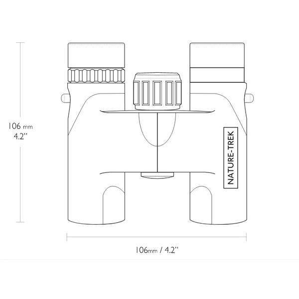 Бінокль Hawke Nature Trek 8x25 (Green) - 3409713 Бінокль Hawke Nature Trek 8x25 (Green) - 3409713