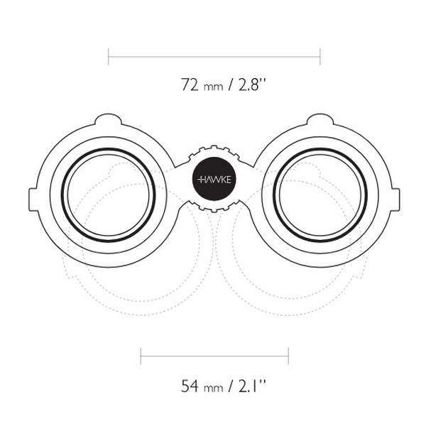 Бінокль Hawke Nature Trek 8x25 (Green) - 3409713 Бінокль Hawke Nature Trek 8x25 (Green) - 3409713