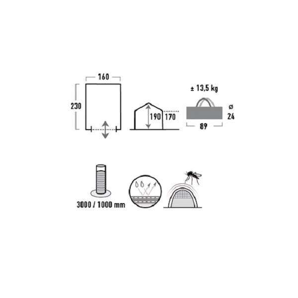 Палатка High Peak Multitent - 3409727 Палатка High Peak Multitent - 3409727