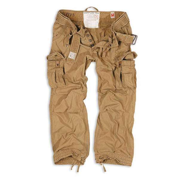 Брюки Surplus Premium Vintage Trousers Beige Gewas - 3411465