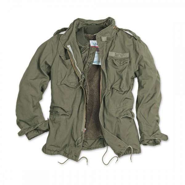 Куртка Surplus Regiment M 65 Jacket Oliv Gewas - 3411474