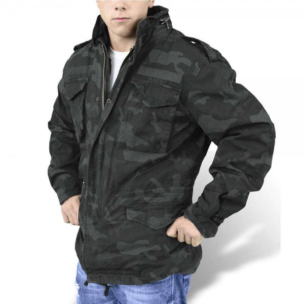 Куртка Surplus Regiment M 65 Black Jacket Camo - 3411476 Куртка Surplus Regiment M 65 Black Jacket Camo - 3411476