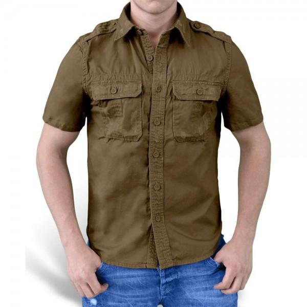 Сорочка Surplus Raw Vintage Brown Shirt - 3411496 Сорочка Surplus Raw Vintage Brown Shirt - 3411496