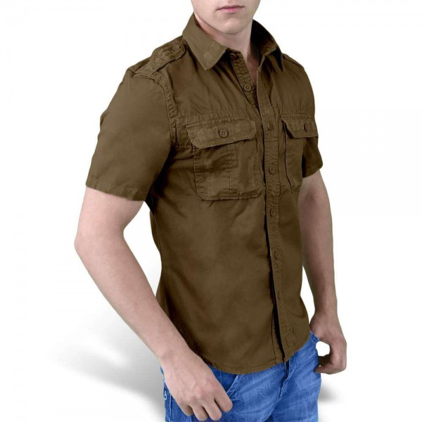 Сорочка Surplus Raw Vintage Brown Shirt - 3411496 Сорочка Surplus Raw Vintage Brown Shirt - 3411496