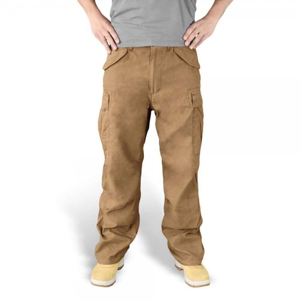 Брюки Surplus Vintage Fatigue Trousers Beige Gewas - 3411497 Брюки Surplus Vintage Fatigue Trousers Beige Gewas - 3411497