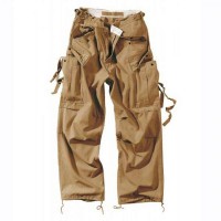 Брюки Surplus Vintage Fatigue Trousers Beige Gewas