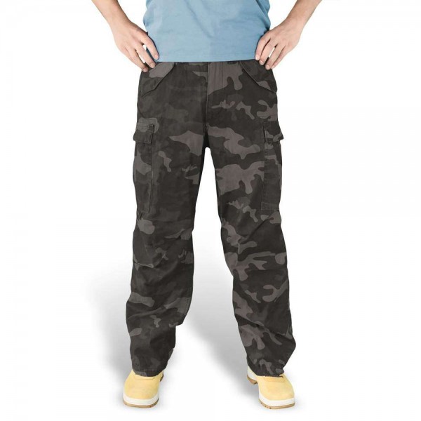 Брюки Surplus Vintage Fatigue Trousers Black Camo - 3411498 Брюки Surplus Vintage Fatigue Trousers Black Camo - 3411498