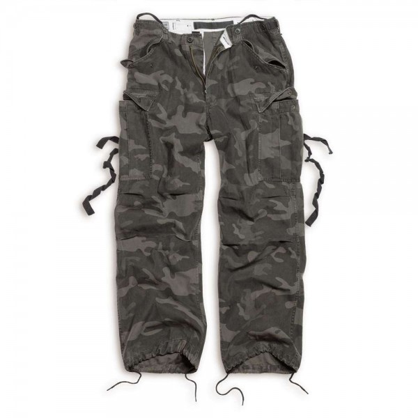 Брюки Surplus Vintage Fatigue Trousers Black Camo - 3411498 Брюки Surplus Vintage Fatigue Trousers Black Camo - 3411498