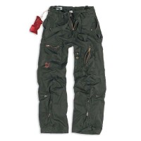 Штани Surplus Infantry Cargo Black