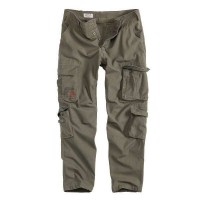 Брюки Surplus Airborne Slimmy Trousers Oliv Gewas