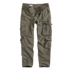 Брюки Surplus Airborne Slimmy Trousers Oliv Gewas