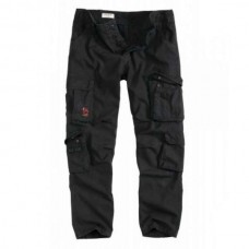 Брюки Surplus Airborne Slimmy Trousers Schwarz Gewas