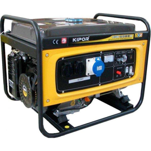 Бензиновий генератор Kipor KGE6500Х - 3411545