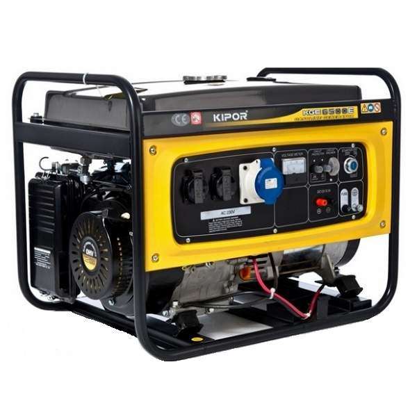 Бензиновый генератор Kipor KGE6500E - 3411546