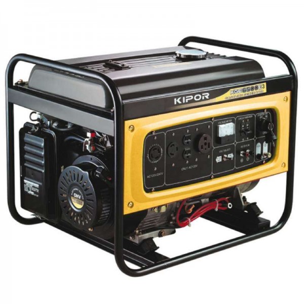 Бензиновый генератор Kipor KGE6500E3 - 3411547
