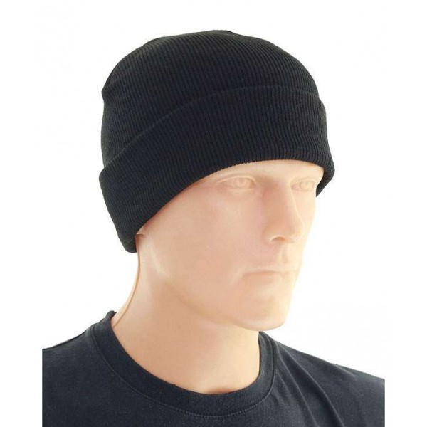 Шапка в'язана чорна - 3418643