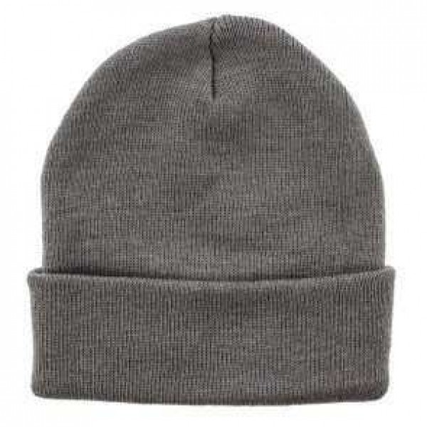 Шапка вязаная серая - 3418645