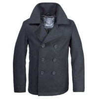 Бушлат Brandit Pea Coat BLACK 3109.2