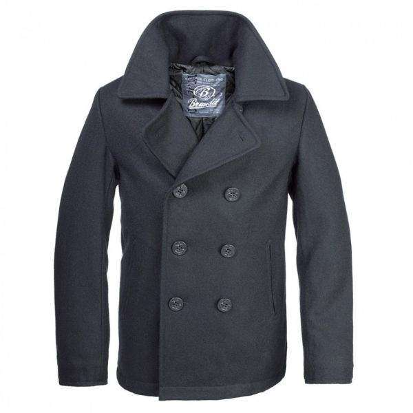 Бушлат Brandit Pea Coat BLACK 3109.2 - 3421833
