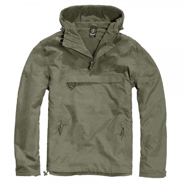 Куртка вітровка Brandit OLIVE 3001.1 - 3421849