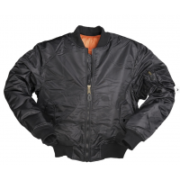 Льотна Куртка FLIGHT JACKET MA1 STYLE чорний