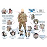 Тактичний костюм Мультикам зима