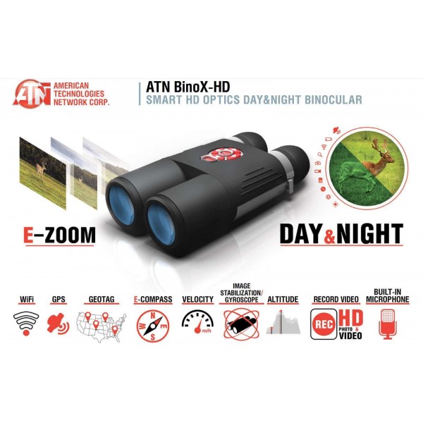 Бинокль день/ночь ATN BINOX-HD 4-16 - 3428439 Бинокль день/ночь ATN BINOX-HD 4-16 - 3428439