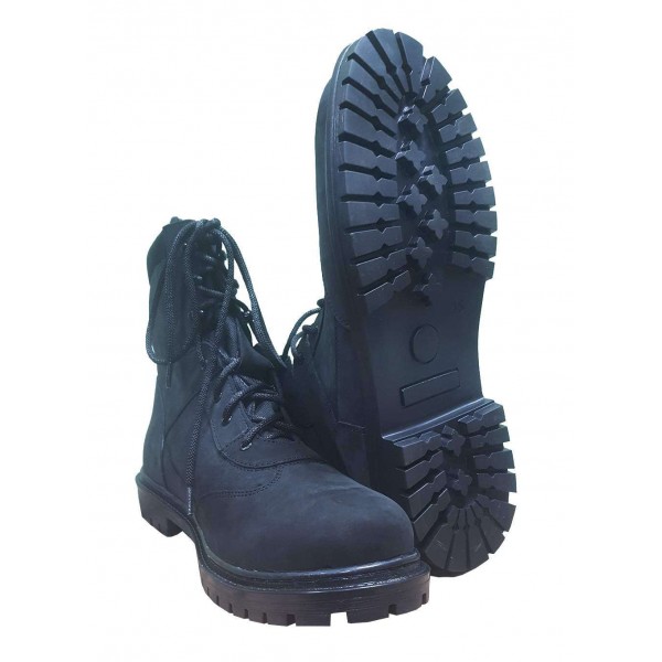 Берцы нубук черные зима ML 1116 - 3428564 Берцы нубук черные зима ML 1116 - 3428564