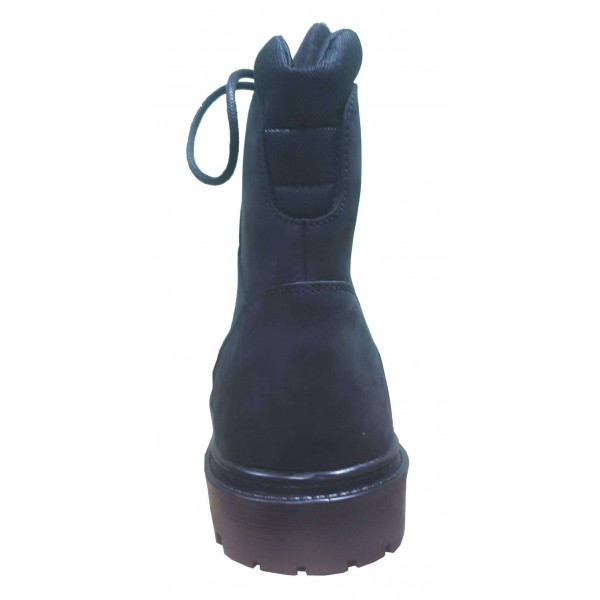 Берцы нубук черные зима ML 1116 - 3428564 Берцы нубук черные зима ML 1116 - 3428564