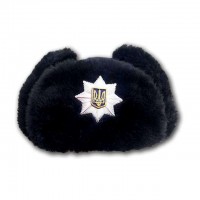 Меховая шапка полиции