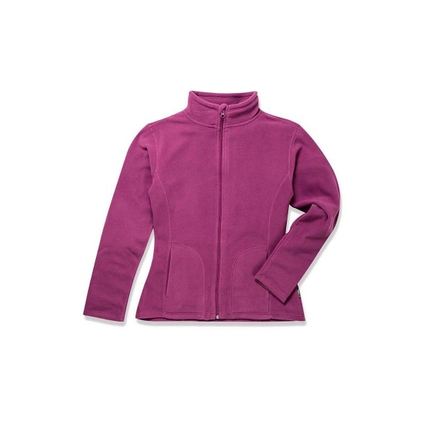 Флисовая кофта женская сиреневая ST5100 - 3430757