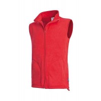 Флісова жилетка червона чоловіча ST5010