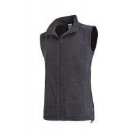 Флісова жилетка чоловіча сіра ST5010