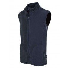 Флисовая жилетка мужская темно-синяя ST5010