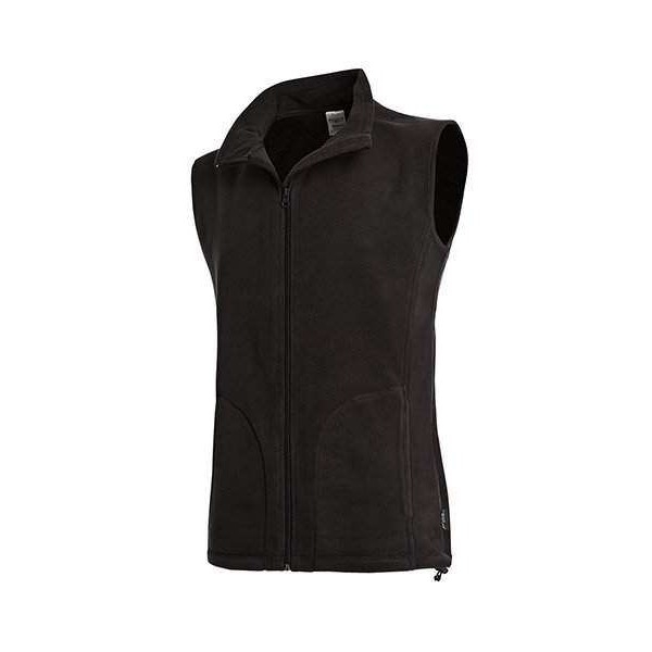 Флисовая жилетка мужская черная ST5010 - 3430772