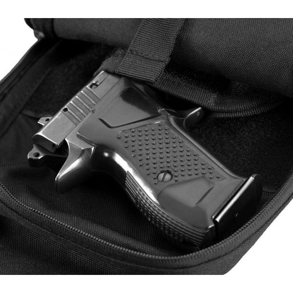 Сумка-кобура наплечная черная с липучкой - 3431019 Сумка-кобура наплечная черная с липучкой - 3431019