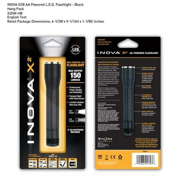 Ліхтар Inova X2-Black (150 Lm) - 3434252 Ліхтар Inova X2-Black (150 Lm) - 3434252