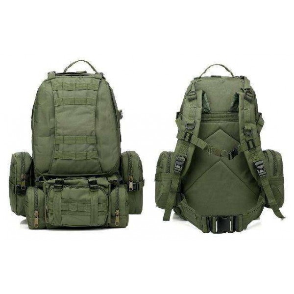 Рюкзак з підсумками (55 літрів) Олива - 3434347 Рюкзак з підсумками (55 літрів) Олива - 3434347