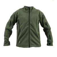 Кофта флісова тактична з капюшоном OD